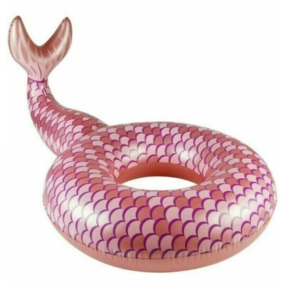 Swimming Sun Squad Giant 6FT Long Rose Gold Mermaid  Ages 8+ - Picture 4 of 4